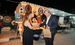 Cumhurbaşkanı Tatar Ozanköy Pekmez Festivali'ni ziyaret etti