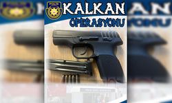 “Kalkan Operasyonu”… 4 kişi tutuklandı, 1 tabanca ve mermiler bulundu