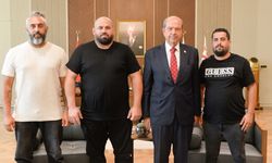 Cumhurbaşkanı Tatar, Mesarya Spor Kulübü Başkanı ve Yönetim Kurulu’nu kabul etti