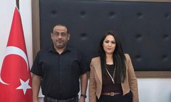 Emel Yılmaz, Kaymakam Orakçıoğlu’nu ziyaret etti