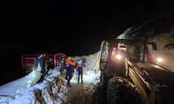 Rize'de çığ nedeniyle mahsur kalan 15 kişi kurtarıldı