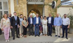 CTP Genel Başkanı ve Cumhurbaşkanı adayı Erhürman, Türkiye’den gelen gazetecilerle bir araya geldi