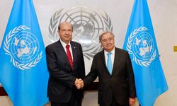 Cumhurbaşkanı Tatar New York’ta Guterres ile görüştü: “Kıbrıs adasının geleceği iki devletin işbirliğiyle şekillenecek”