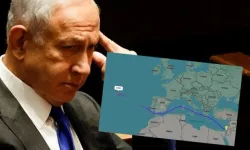 İsrail Başbakanı'nın uçağı garip rota izledi