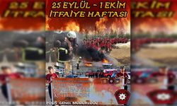 25 Eylül – 1 Ekim İtfaiye Haftası...