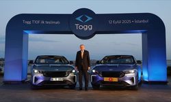 Erdoğan'a Togg'un yeni modeli T10F hediye edildi
