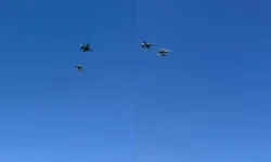 Yunan Hava Kuvvetlerine bağlı F-16’lar Lefkoşa üzerinde uçuş yaptı
