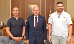 Cumhurbaşkanı Tatar, Gaziköy Spor Kulübü yönetimini kabul etti
