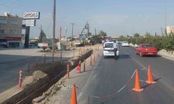 Gazimağusa-Lefkoşa ana yolu Dağyolu Çemberi ile Sedyıl Oto önü Lefkoşa'ya gidiş istikametinde tek şeride düşürüldü
