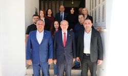 Cumhurbaşkanı ve bağımsız cumhurbaşkanı adayı Tatar, ADASEN’i ziyaret etti