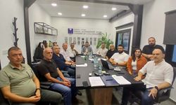 KKTC Alevi Kültür Merkezi'nden bir heyet İMO'yu ziyaret etti