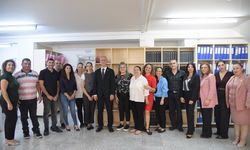 Hasipoğlu, Güzelyurt'ta bakanlığa bağlı daire, kurum ve kuruluşları ziyaret etti