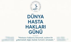 Kıbrıs Türk Fizyoterapistler Derneği'nden 26 Ekim Dünya Hasta Hakları Günü mesajı...