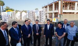 Başbakan Üstel, Güzelyurt Yeni Sosyal Konut Projesi’ni inceledi