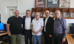 Erhürman VATAN Gazetesi Yayın Merkezini Ziyeret Etti