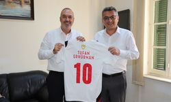 Sertoğlu, Erhürman’ı Kutladı