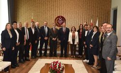 Meclis Başkanı Öztürkler Hamburg Türk Basın Birliği heyetini kabul etti