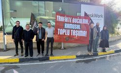 Bağımsızlık Yolu, kamusal toplu taşıma talebiyle eylem yaptı