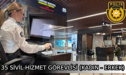 Polis Genel Müdürlüğü bünyesinde 35 kişilik bilgisayar operatörü münhali…