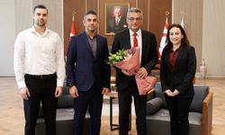 Cumhurbaşkanı Erhürman, Şehir Plancıları Odası Başkan ve yönetim kurulunu kabul etti