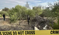 Engomi’de açık alanda bir çantada yedi tabanca bulundu