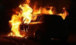 Serdarlı’da araç yangını…