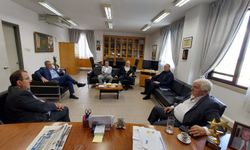 TÜRK-SEN ve SEK yetkilileri bir araya geldi