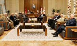 Cumhurbaşkanı Tufan Erhürman, Muharip Dernek Başkanlarını kabul etti