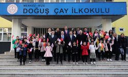 Meclisi Başkanı Öztürkler, Rize’de Doğuş Çay İlkokulu’nu ziyaret etti