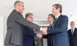 Dışişleri Bakanı Ertuğruloğlu, Özügergin’i kabul etti