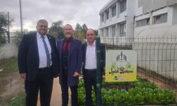 Kıbrıs Vakıflar İdaresi Genel Müdürü Prof. Dr. Tümer, “İyilik Bahçesi” projesini ziyaret etti