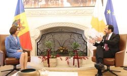 Moldova Cumhurbaşkanı Güney Kıbrıs'ta