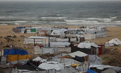 BM: "Gazze'de Byron Fırtınası nedeniyle, yerinden edilmiş yaklaşık 795 bin kişi sel riski altında"