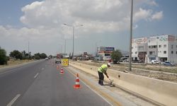 Düzova Kavşağı ile Yonca Kavşağı arasındaki refüj çevresi temizlenecek