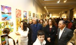 Bakü'de "Azerbaycan-KKTC ilişkileri" temalı resim sergisi açıldı