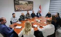 CTP, KTÖS heyetiyle bir araya geldi