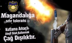 Polisten silahla kutlamaya “sıfır tolerans”