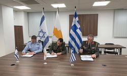İsrail, Yunanistan ve GKRY arasında askeri işbirliği için "üçlü çalışma planı" imzalandı