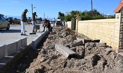 Güzelyurt Zümrütköy ve Şahinler’de altyapı ve kaldırım çalışmaları sürüyor