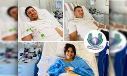 Aspur Yükselir, Ali Solelgil ve Hasret Altunbıçak bağışlarıyla üç hastaya umut oldu