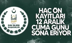 KKTC 2026 Yılı Hac ön kayıtları cuma günü sona erecek