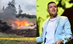 Kolombiyalı şarkıcı Jimenez'in içinde bulunduğu küçük uçağın düşmesi sonucu 6 kişi öldü