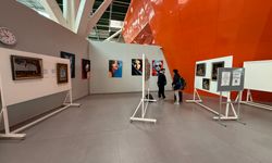 Svetlana Karepina’ın sergisi Ercan Havalimanı’nda açıldı