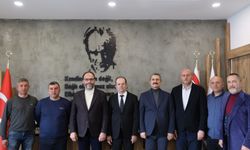 İskele Belediyesi, kardeş şehri Uçhisar Belediyesi’ni kabul etti