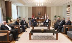 Cumhurbaşkanı Erhürman, YÖDAK heyetini kabul etti