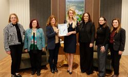 Nilden Bektaş Erhürman, MAKAMER heyetiyle bir araya geldi