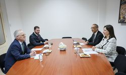 İncirli, İngiliz Yüksek Komiseri Tatham ile görüştü