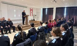 PGM Adalıer, Polis Okulu’nda temel eğitim gören öğrencilere hitap etti