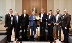 Cumhurbaşkanı Tufan Erhürman, POL-VAK heyetini kabul etti