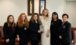 Nilden Bektaş Erhürman, Mormenekşe Çağdaş Kadınlar Derneği Başkanı ve beraberindeki heyeti kabul etti